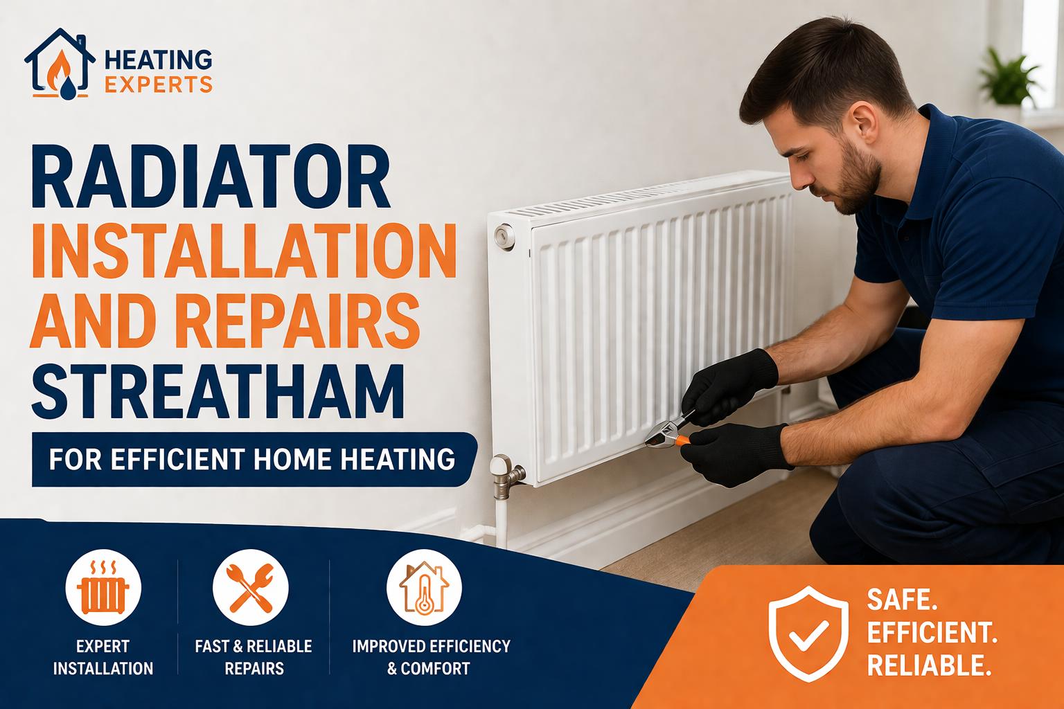 Radiator installation and repairs Streatham